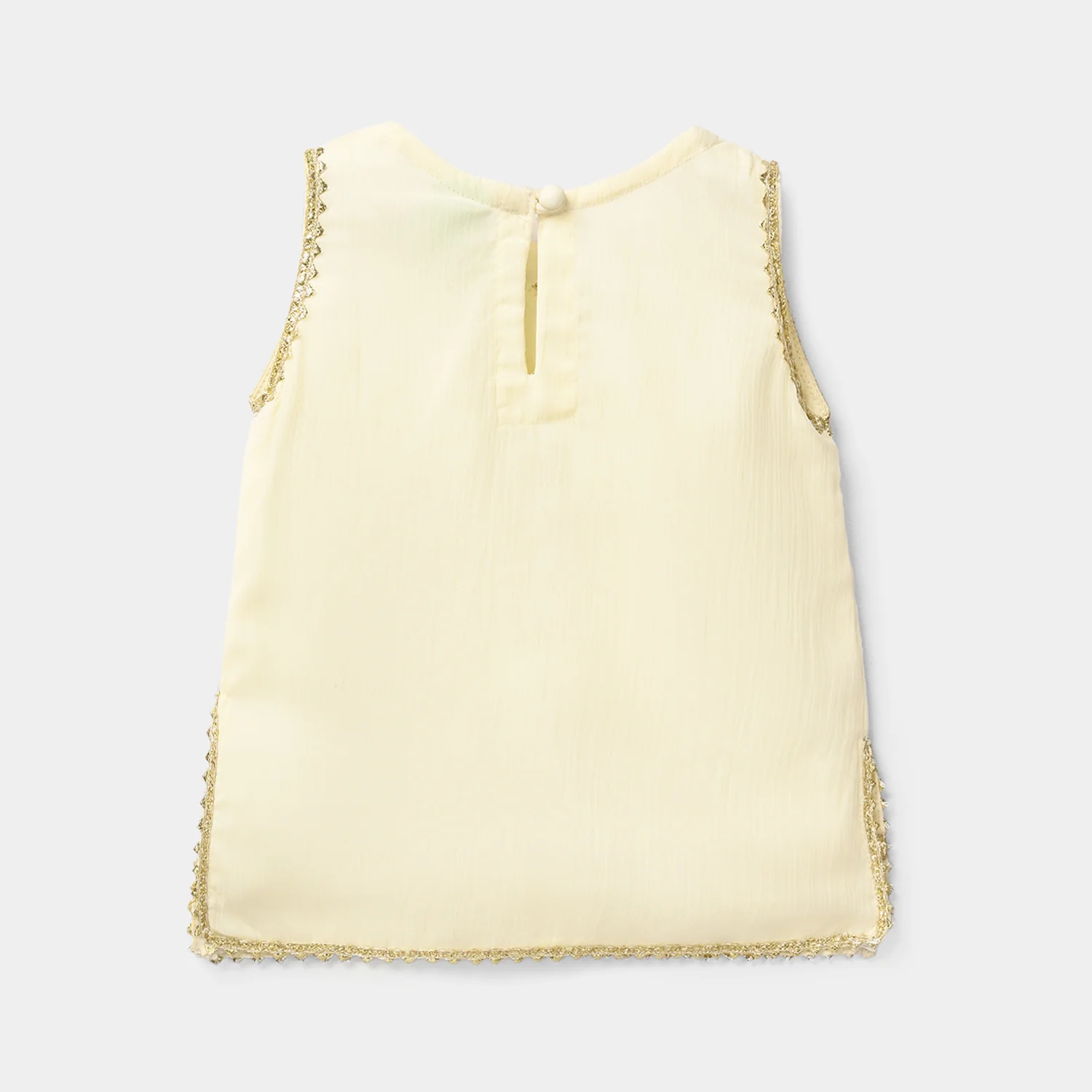 Infant Girls Chiffon 2Pcs (Sona) β Cream - Image 9
