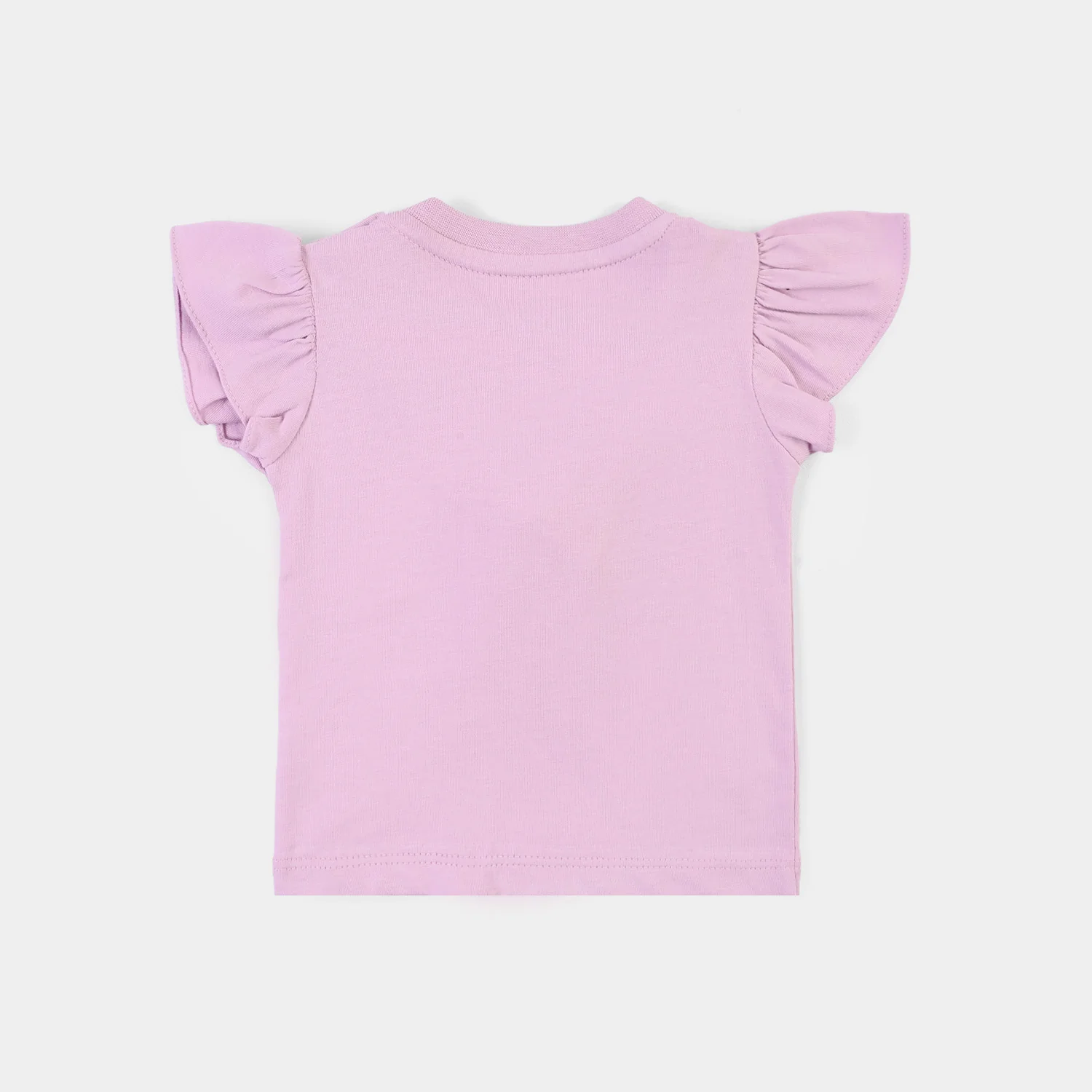 Infant Girls 2x1 Rib T-Shirt Summer Ice Cream-Orchid - Image 5