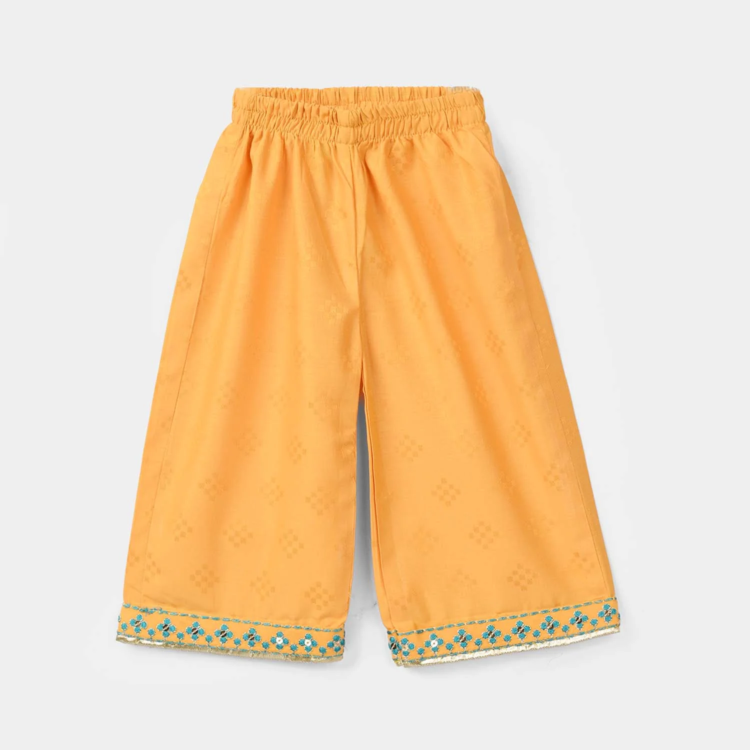 Infant Girls Jacquard 3Pcs (Ishq) – Yellow - Image 7