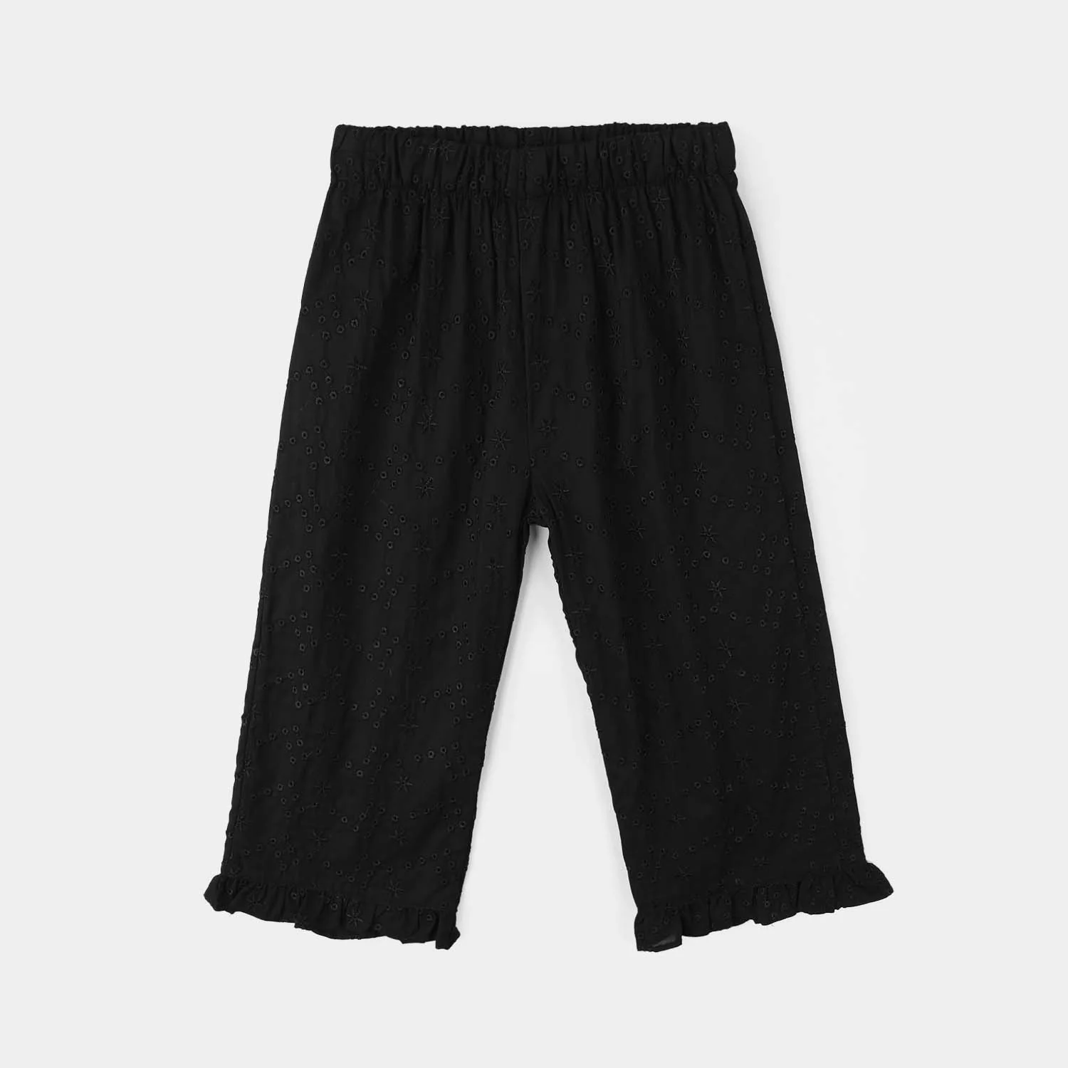 Infant Girls Cotton 2-Pc Suit (Chicken Kari) - Black - Image 6