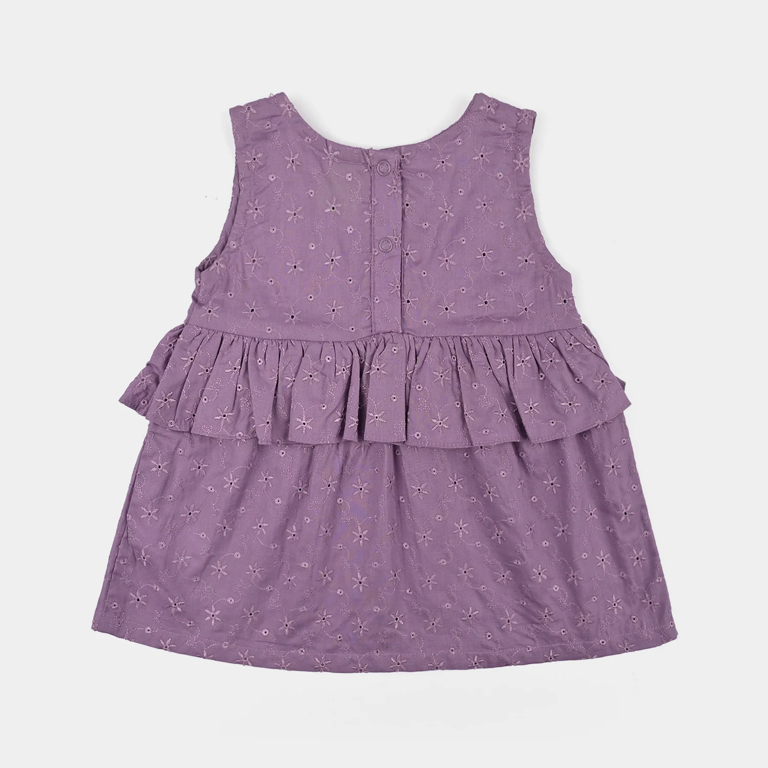 Infant Girls Chicken Kari 2Pc Suit- Lavender - Image 5