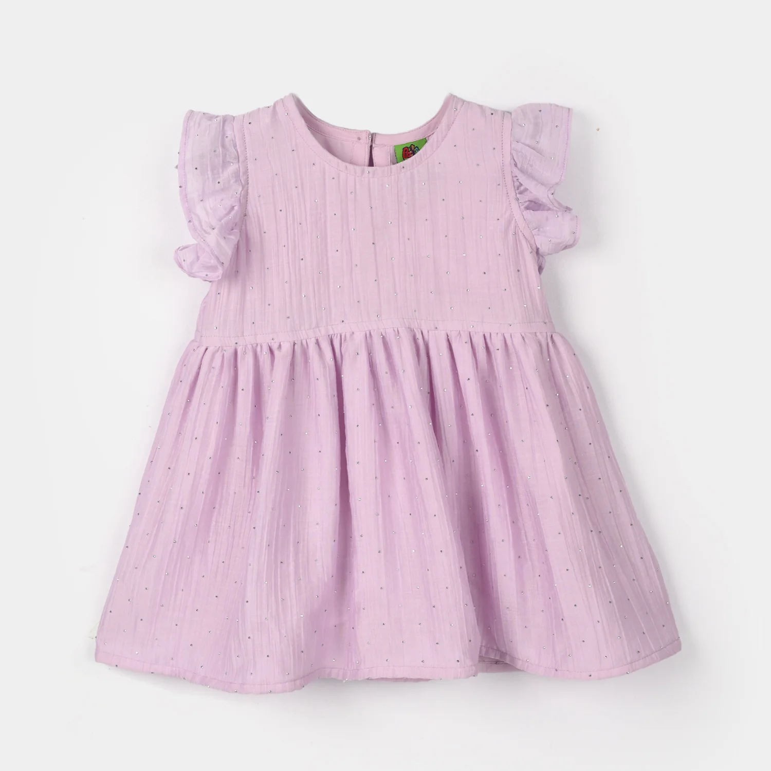 Infant Girls Chiffon Casual Top (Diamond) - Lilac