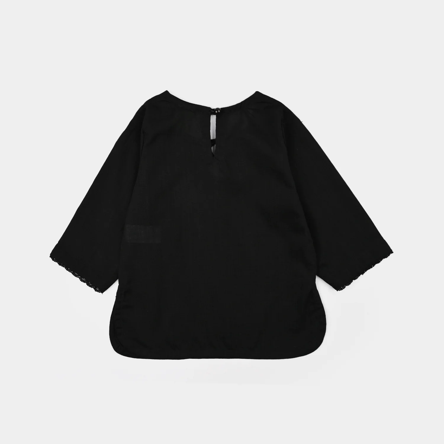 Infant Girls Cotton 2Pcs Basic-Black - Image 5