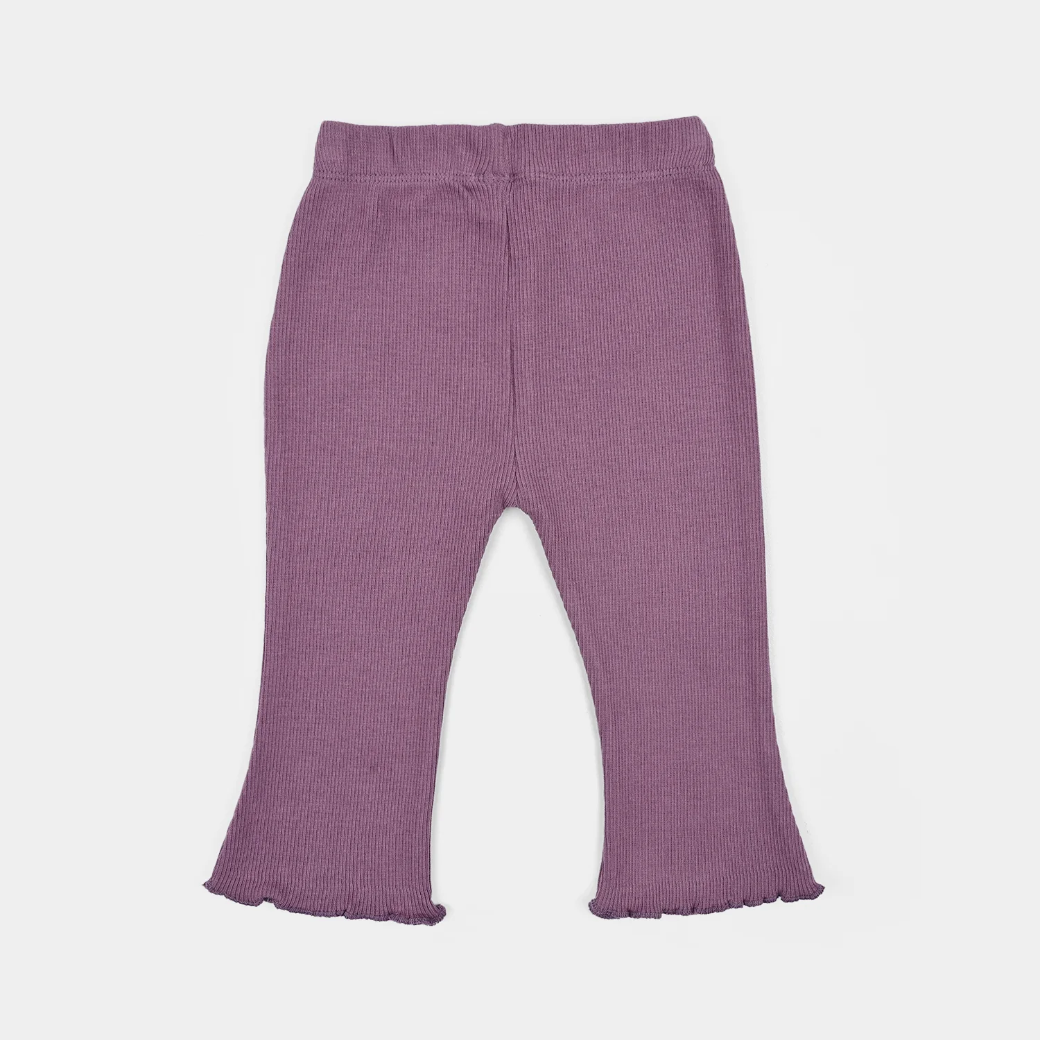 Infant Girls Cotton Rib Tight Flowers - Grapes - Image 4