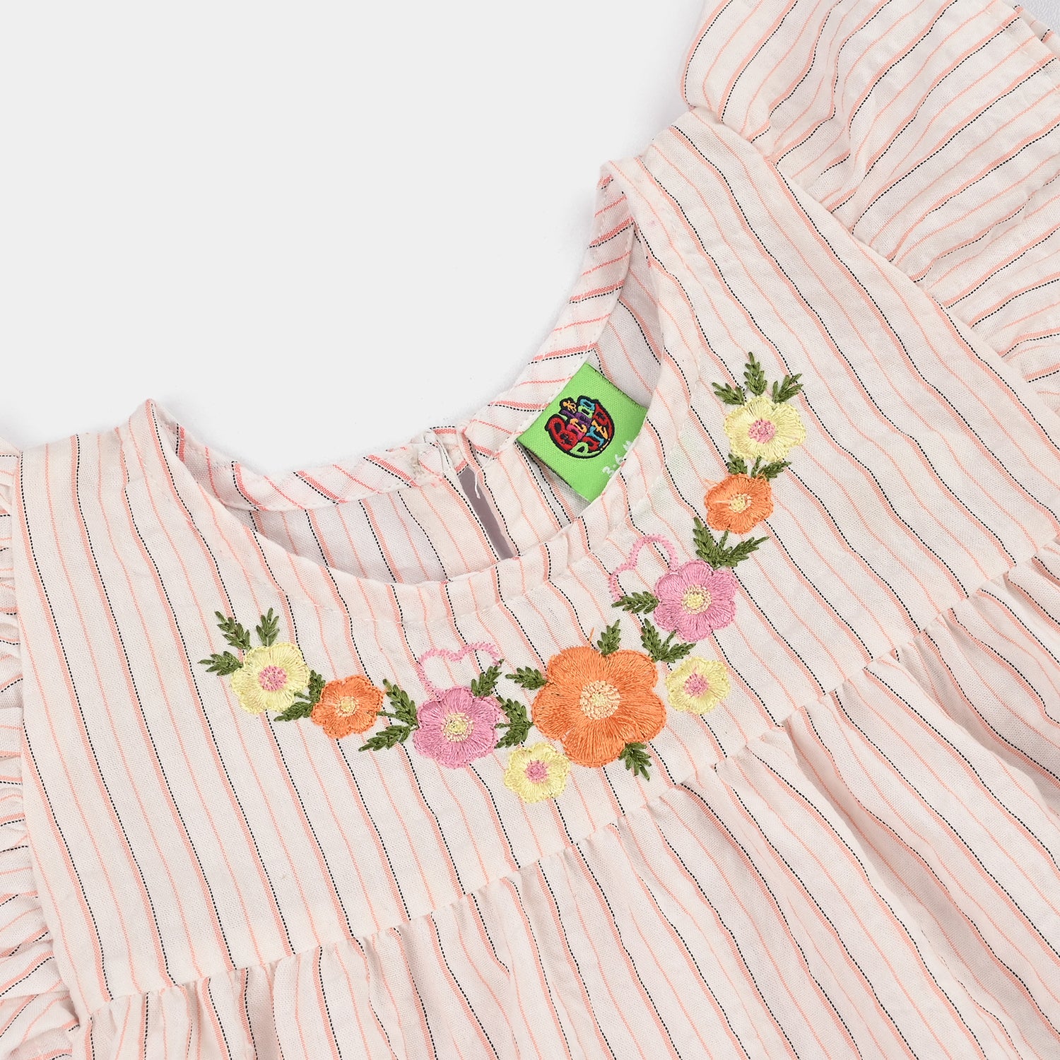 Infant Girls Cotton Emb Top Birdy - Image 2