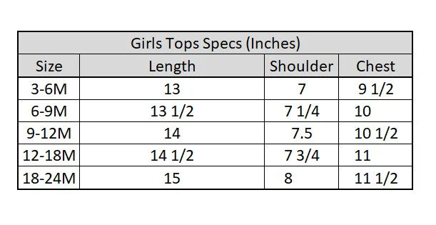 Infant Girls Cotton Emb Top Marine- Light Blue - Image 5