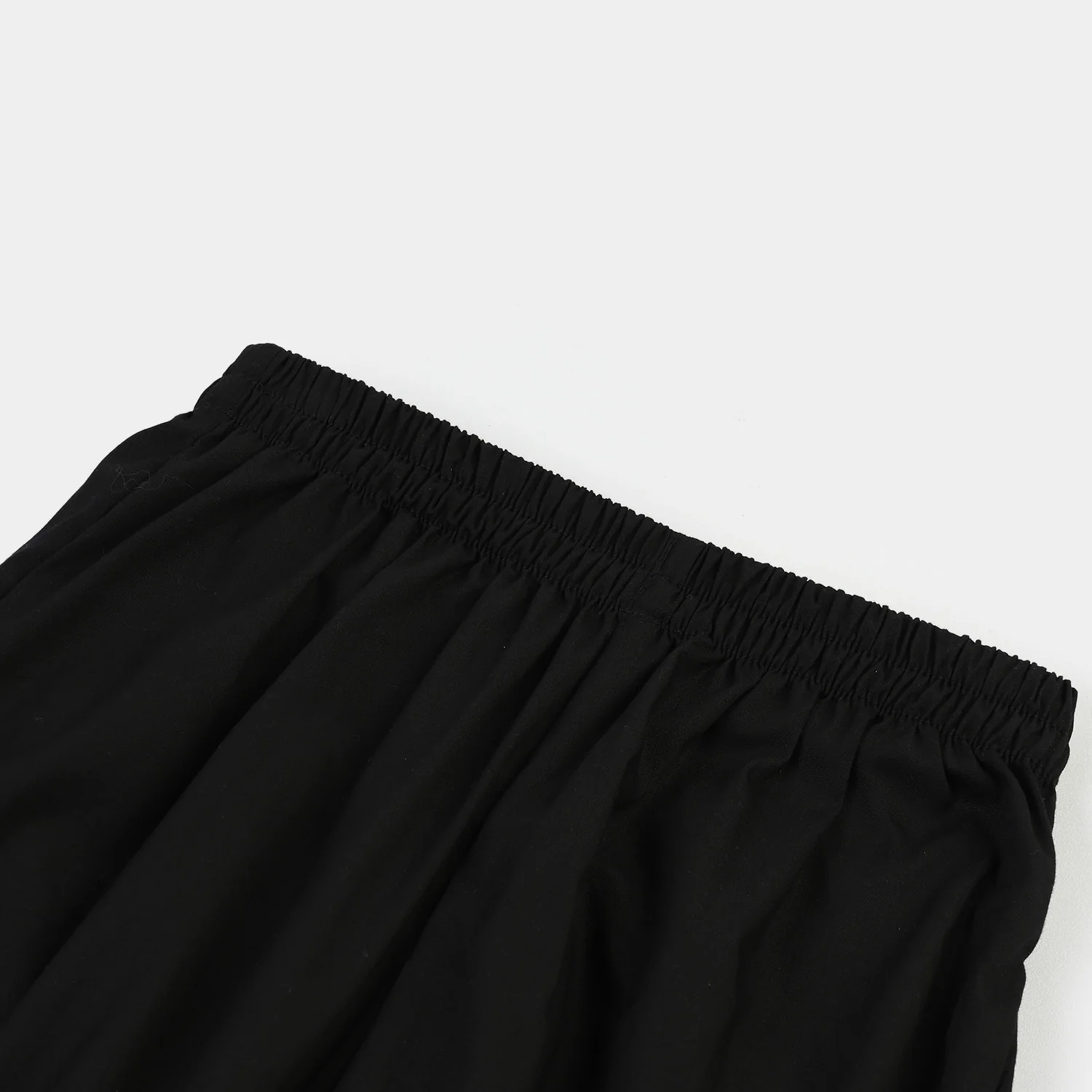 Infant Girls Cotton Harem Pant -BLACK - Image 3