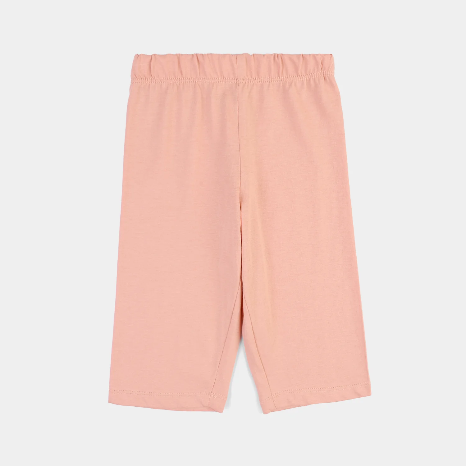 Infant Girls Cotton Jersey 2 Piece Set Basic - Pink/White - Image 3