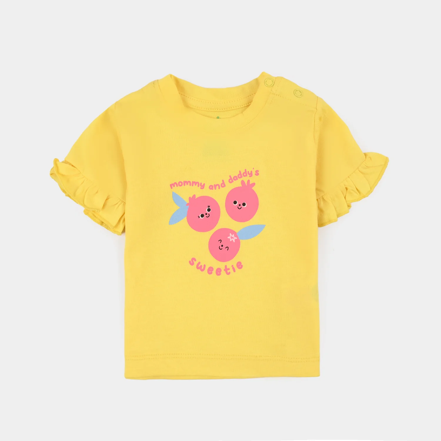 Infant Girls Cotton Jersey 3 Piece Set Hello Sunshine - Image 2