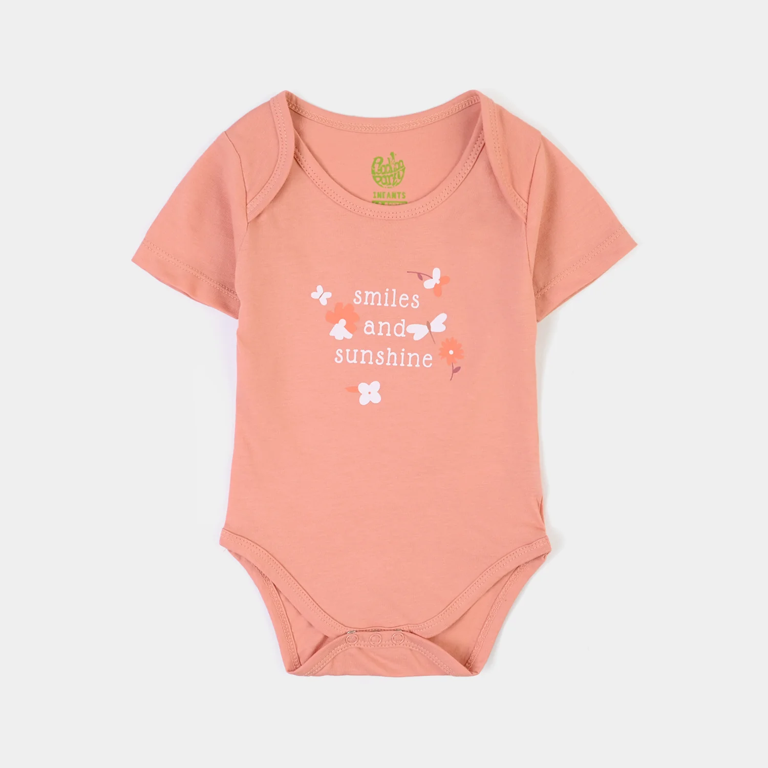 Infant Girls Cotton Jersey 3 Piece Set Sunshine - Image 4