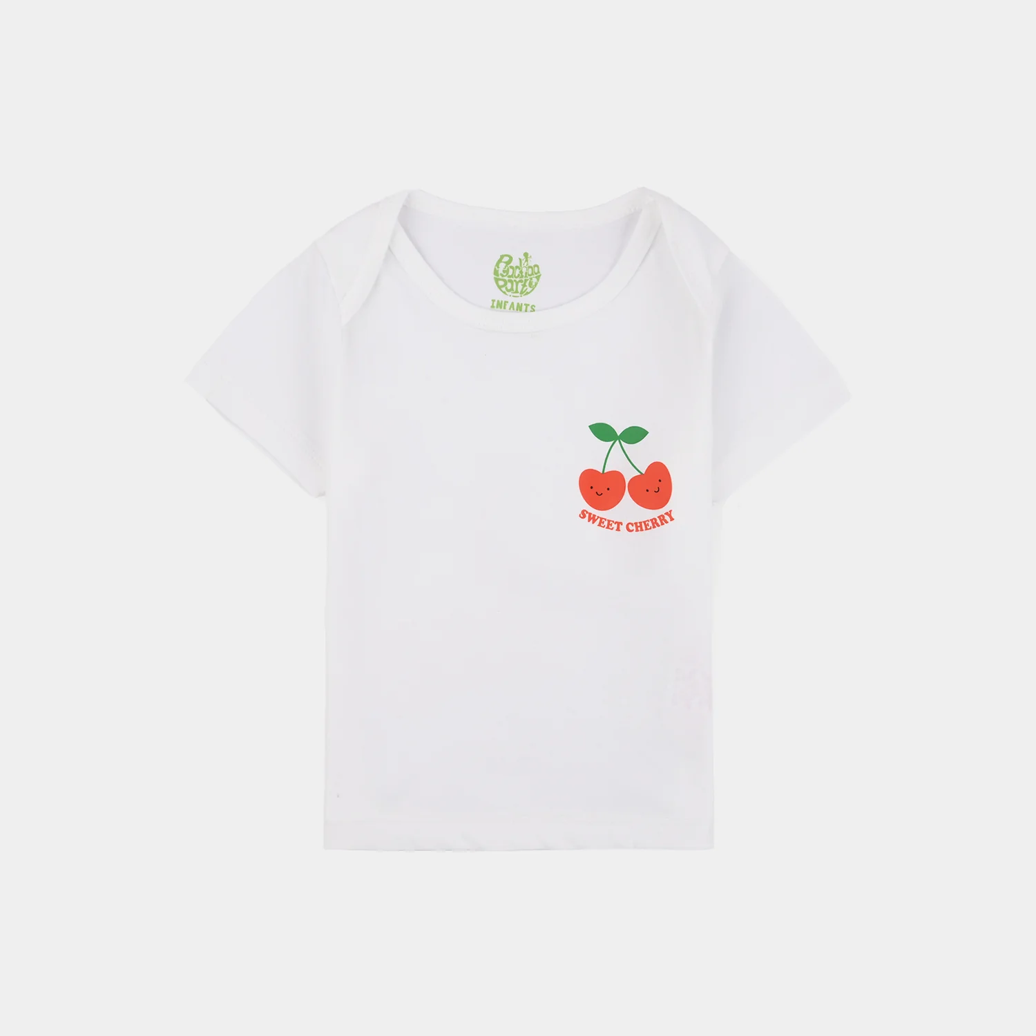 Infant Girls Cotton Jersey T-Shirt Set (Fruits Pack of 3) - Blue/Red/Multi - Image 5