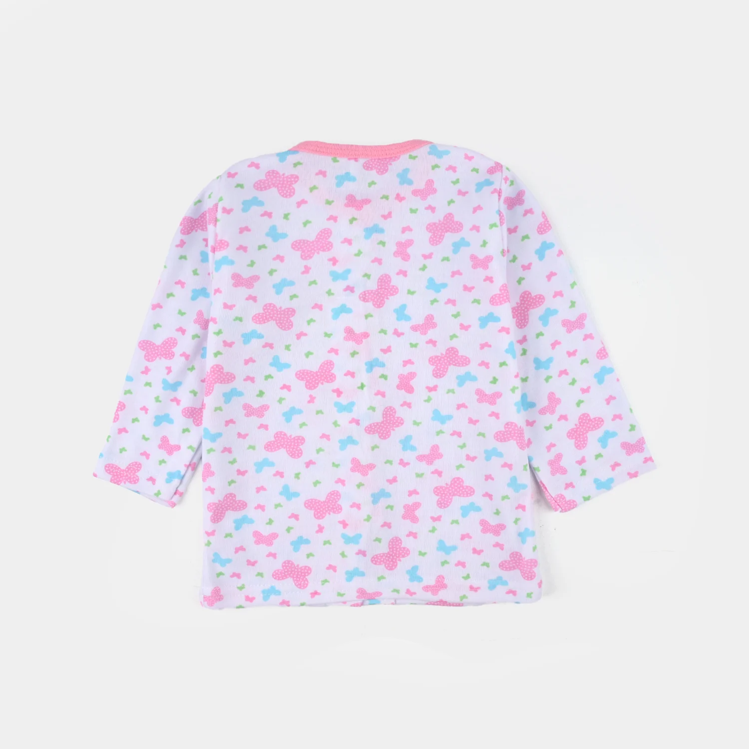 Infant Girls Cotton Jersey Night Suit - Multi - Image 3