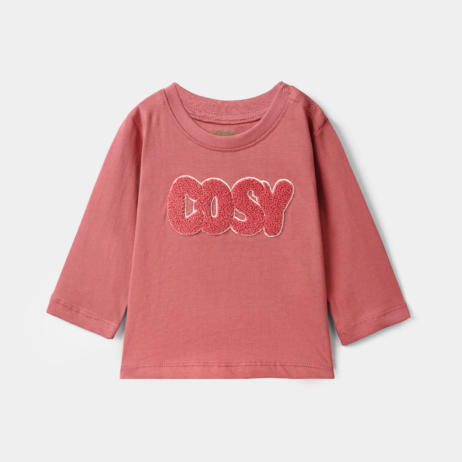 Infant Girls Cotton Jersey T-Shirt Cosy Vibes