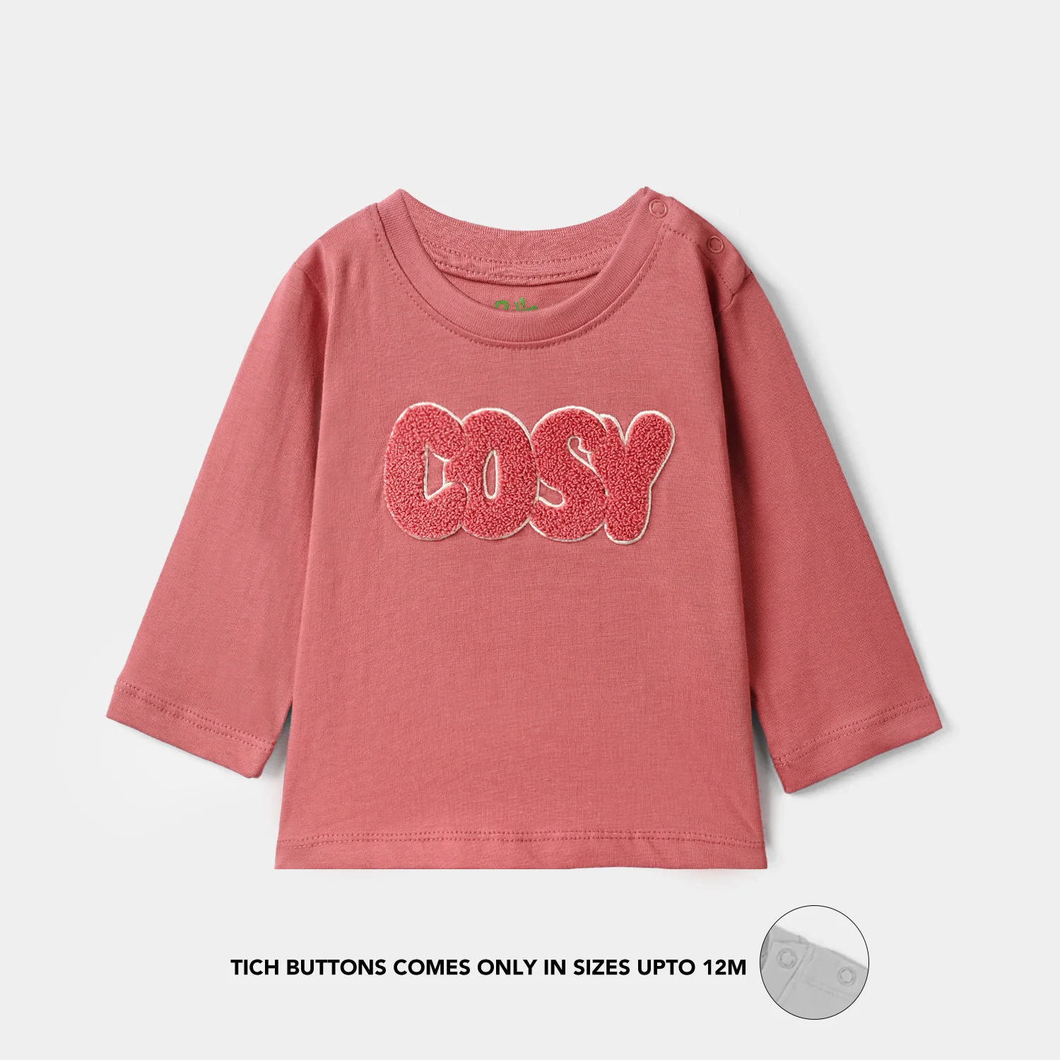 Infant Girls Cotton Jersey T-Shirt Cosy Vibes - Image 2