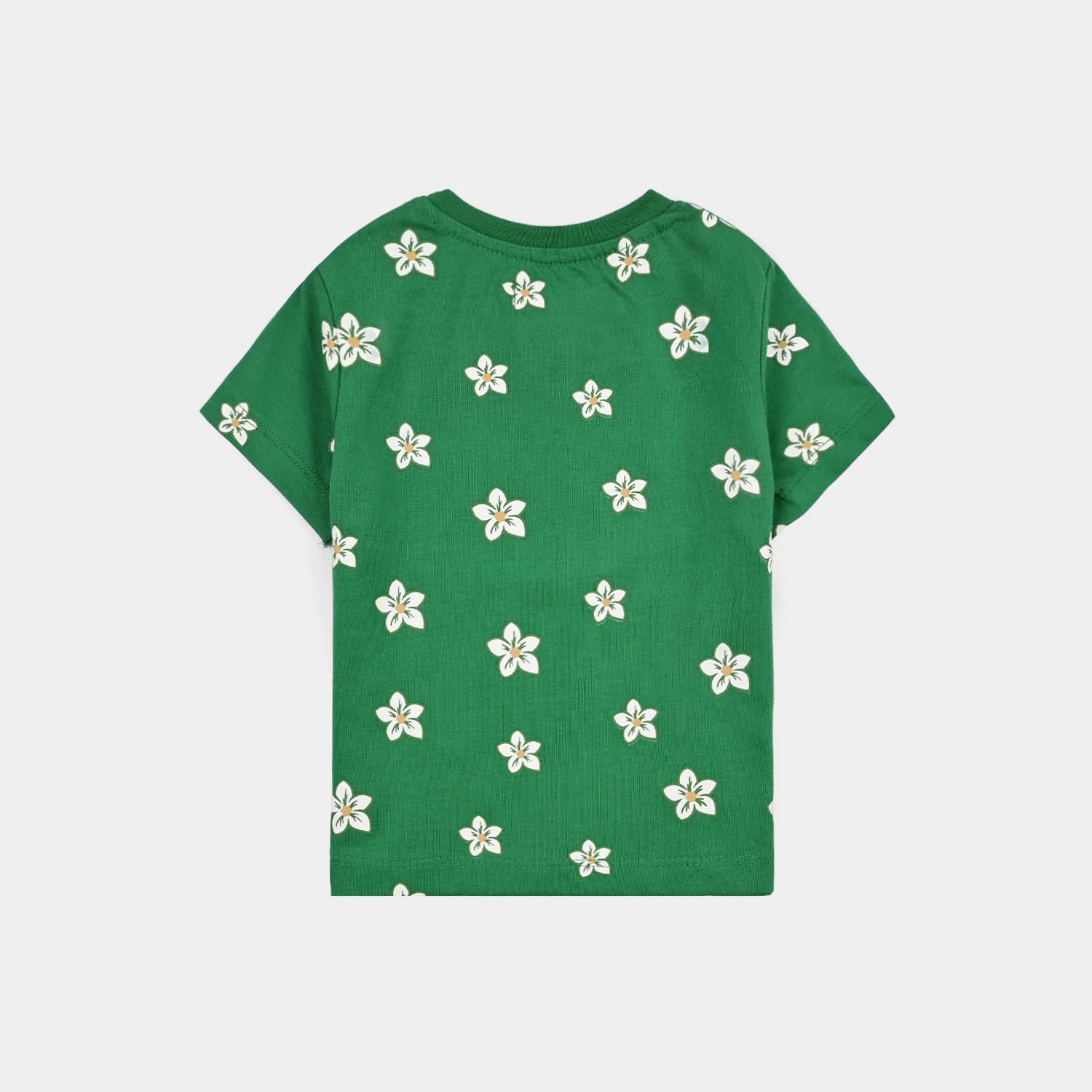 Infant Girls Cotton Jersey T-Shirt Sabki Pehchan Pakistan-Green - Image 4