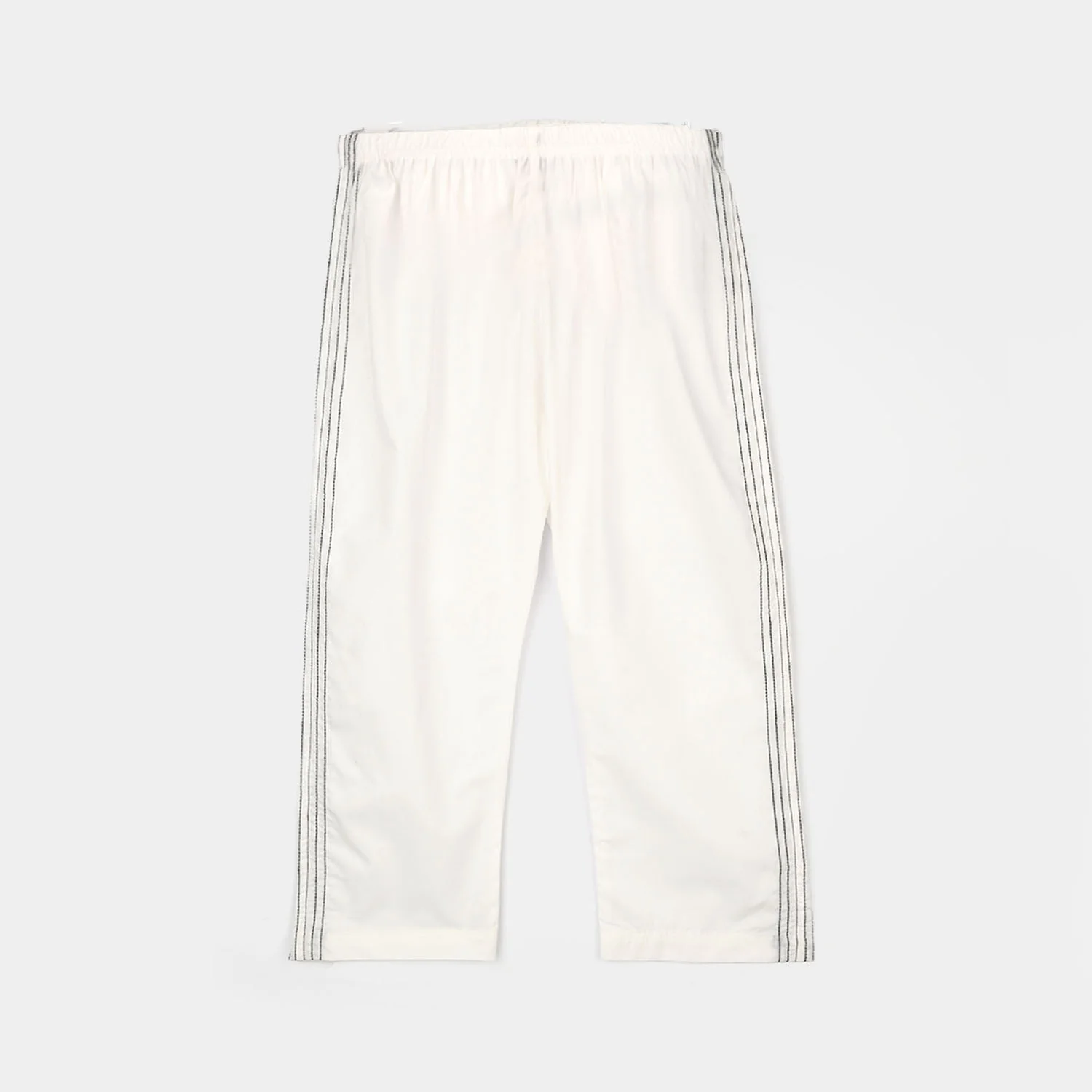Infant Girls Cotton Pants Stitches - White - Image 3