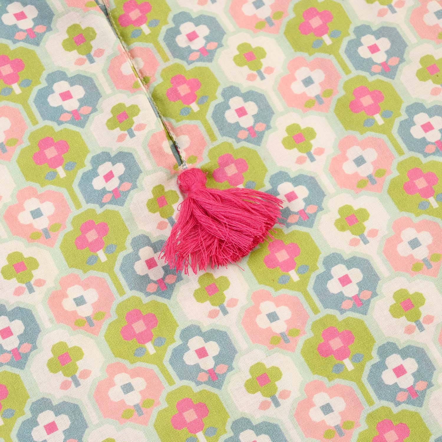 Infant Girls Cotton Printed 2Pcs Petals - Multi - Image 4
