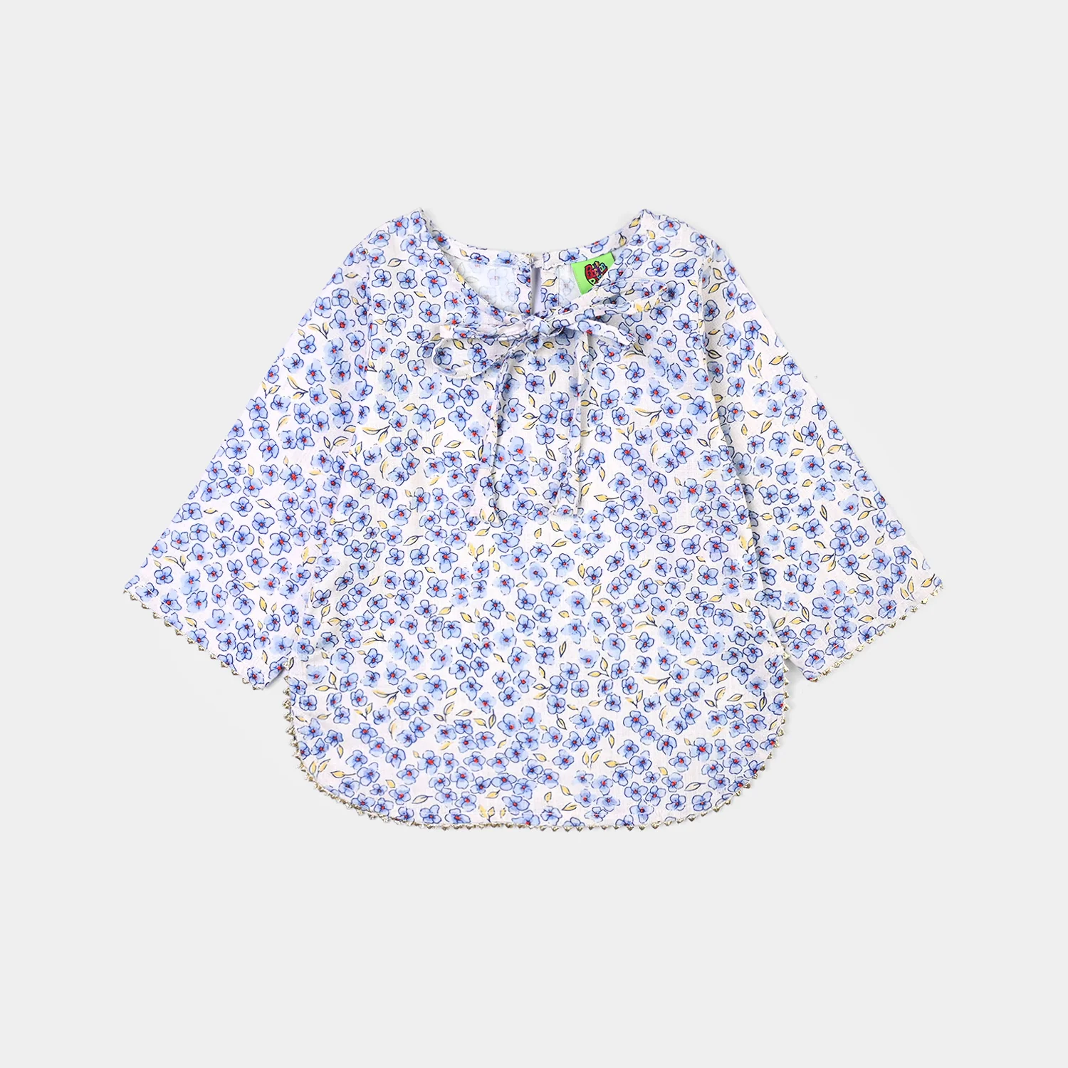 Infant Girls Cotton Printed 2Pcs Sea-Multi - Image 2