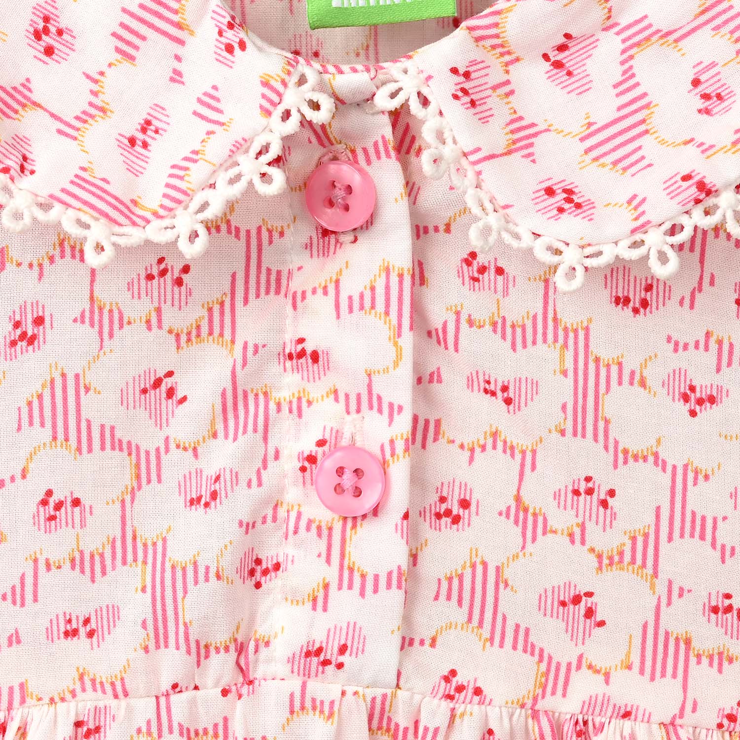 Infant Girls CVC Casual Top Lotus-White - Image 2
