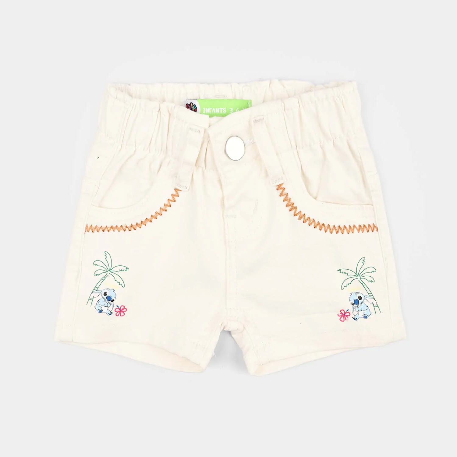 Infant Girls Denim rigid Short Stitch