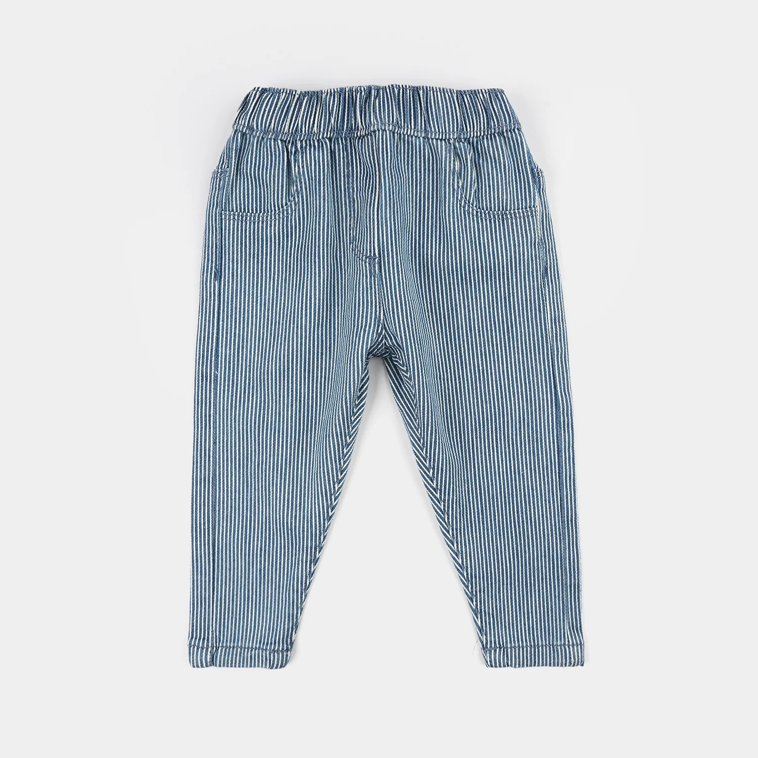 Infant Girls Denim Stretch Jeggings - Light Blue
