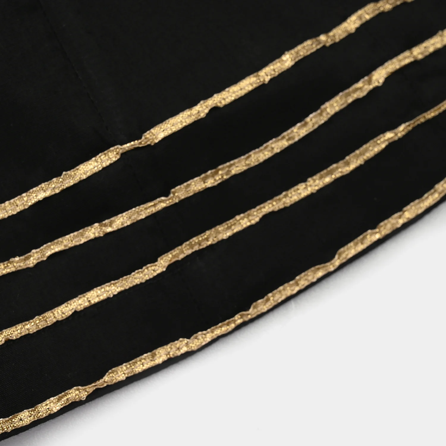 Infant Girls Cotton Dhaka Pants (Gota Patti) – Black - Image 2