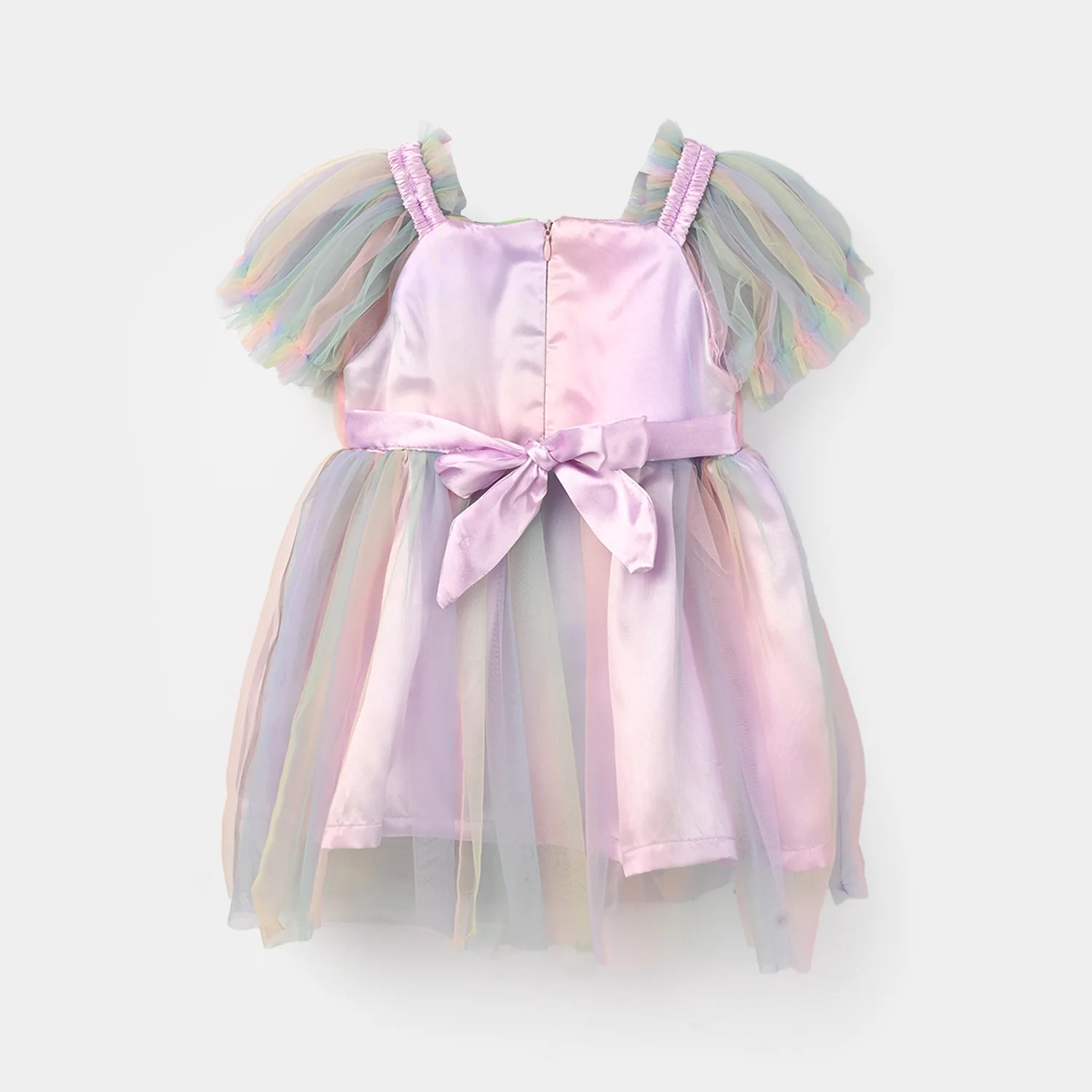 Infant Girls Net Fancy Frock (Magic Charm) - Multi - Image 7