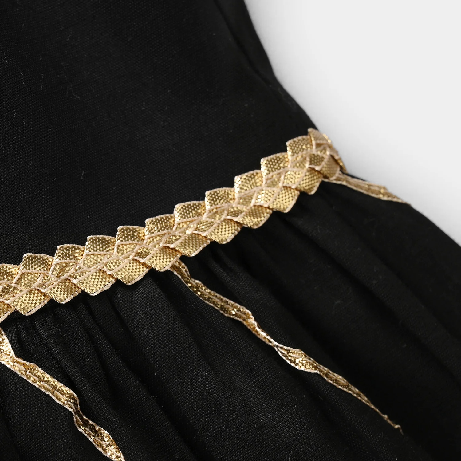 Infant Girls Gharara Chata Patti - Black - Image 3