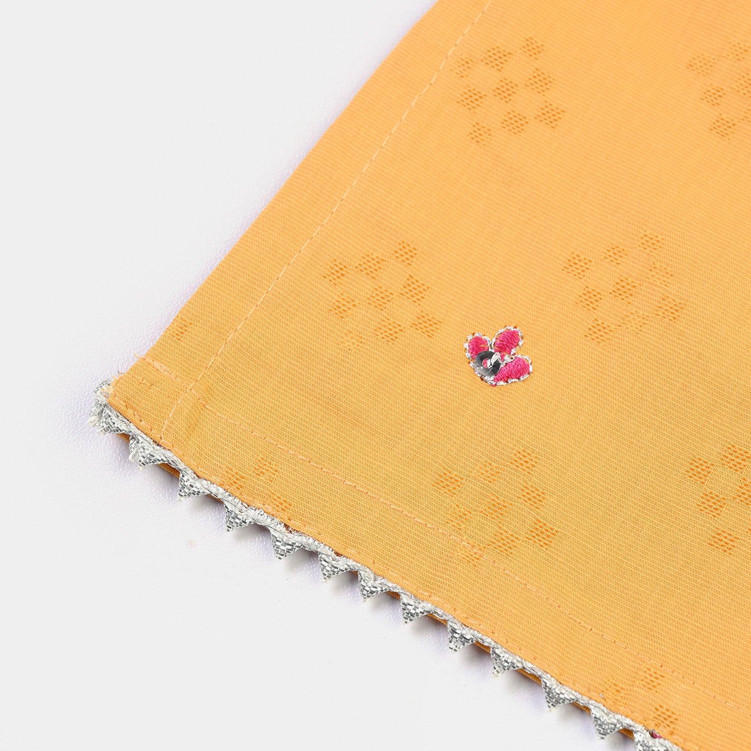 Infant Girls Jacquard 2Pcs Khush-Mustard - Image 4