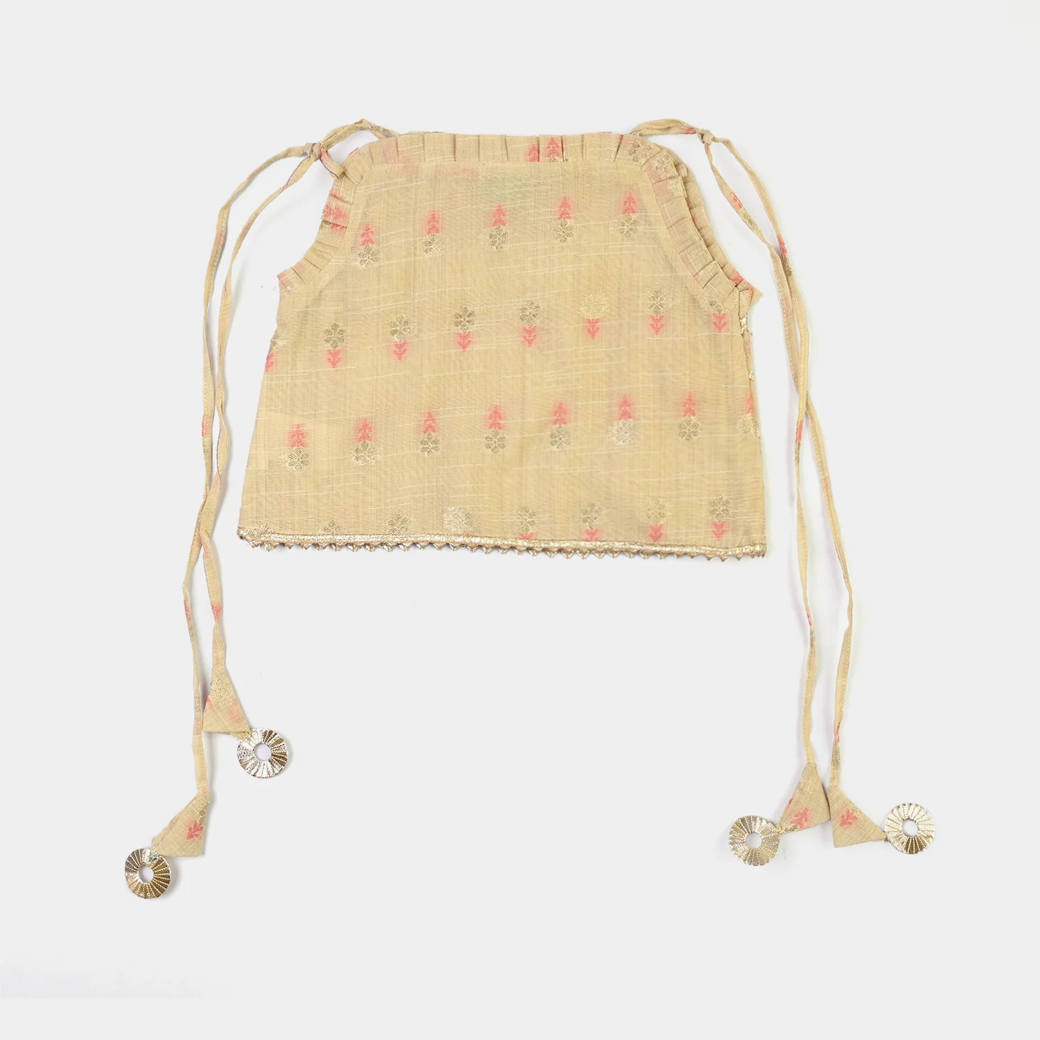 Infant Girls Jacquard 2Pcs Riwaj-BEIGE - Image 5