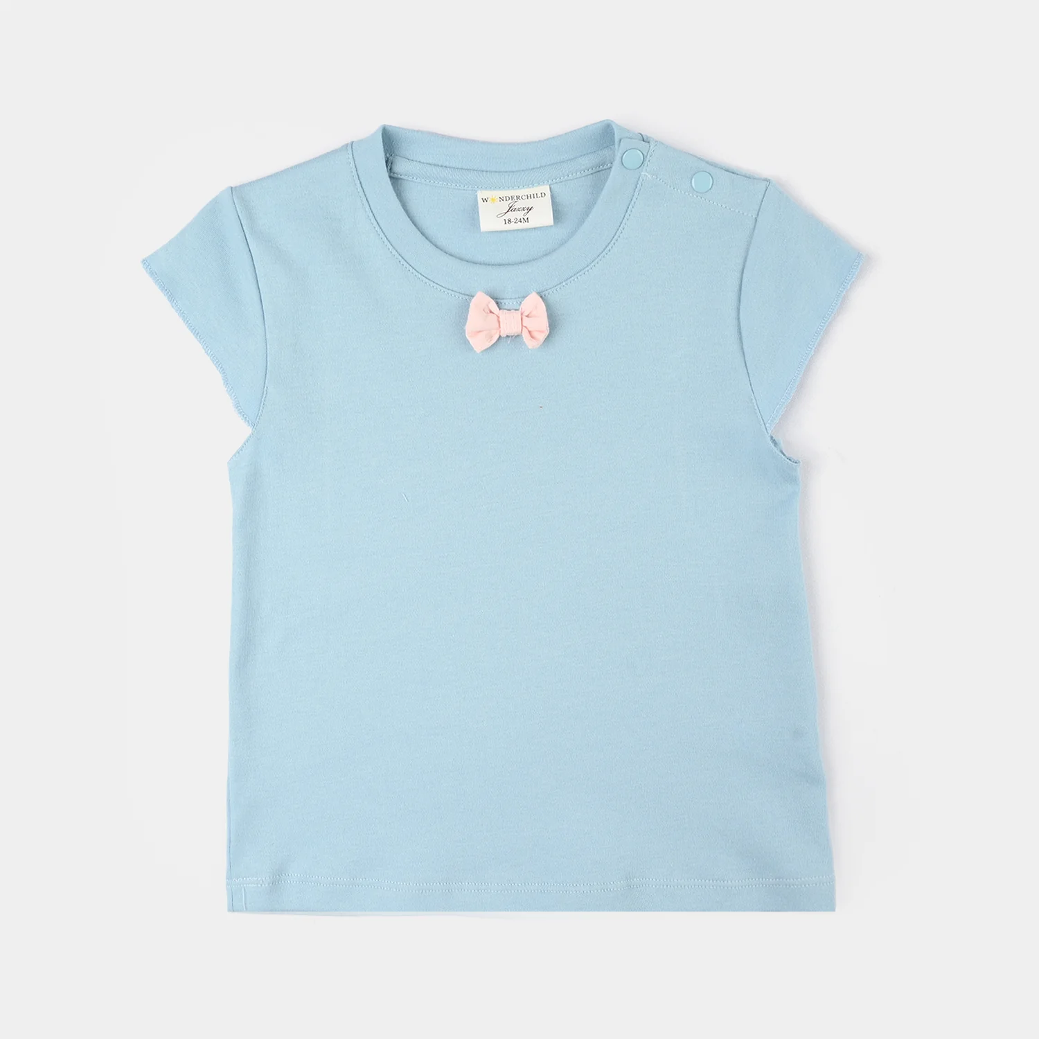 Infant Girls Jersey/Terry 2Pc Suit - Pink - Image 5