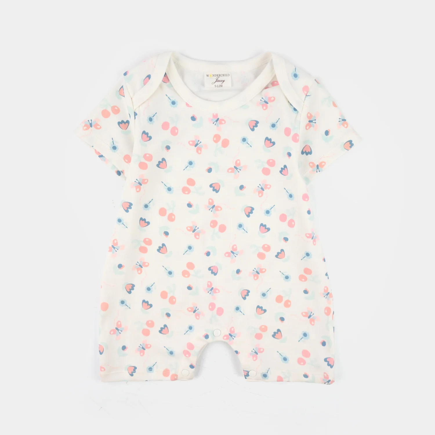 Infant Girls Jersey Terry 3Pc Suit - White - Image 4