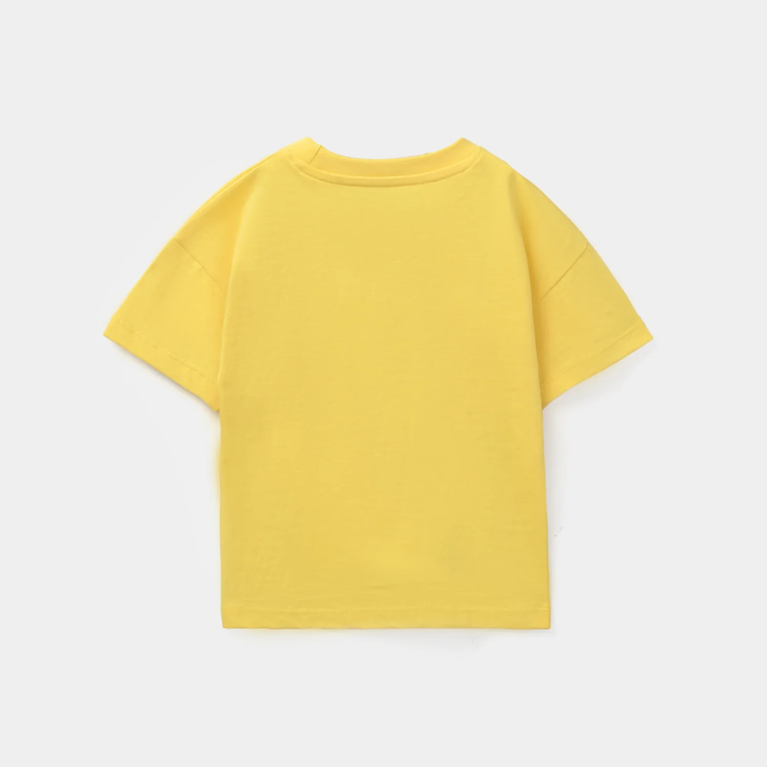 Infant Girls Jersey/Terry T-Shirt - Yellow - Image 3