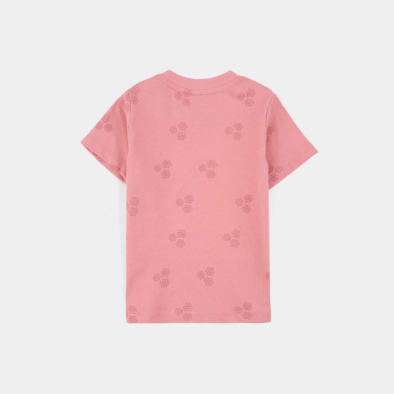 Infant Girls Jersey/Terry T-Shirt (Bluey & Bingo) - Pink - Image 4