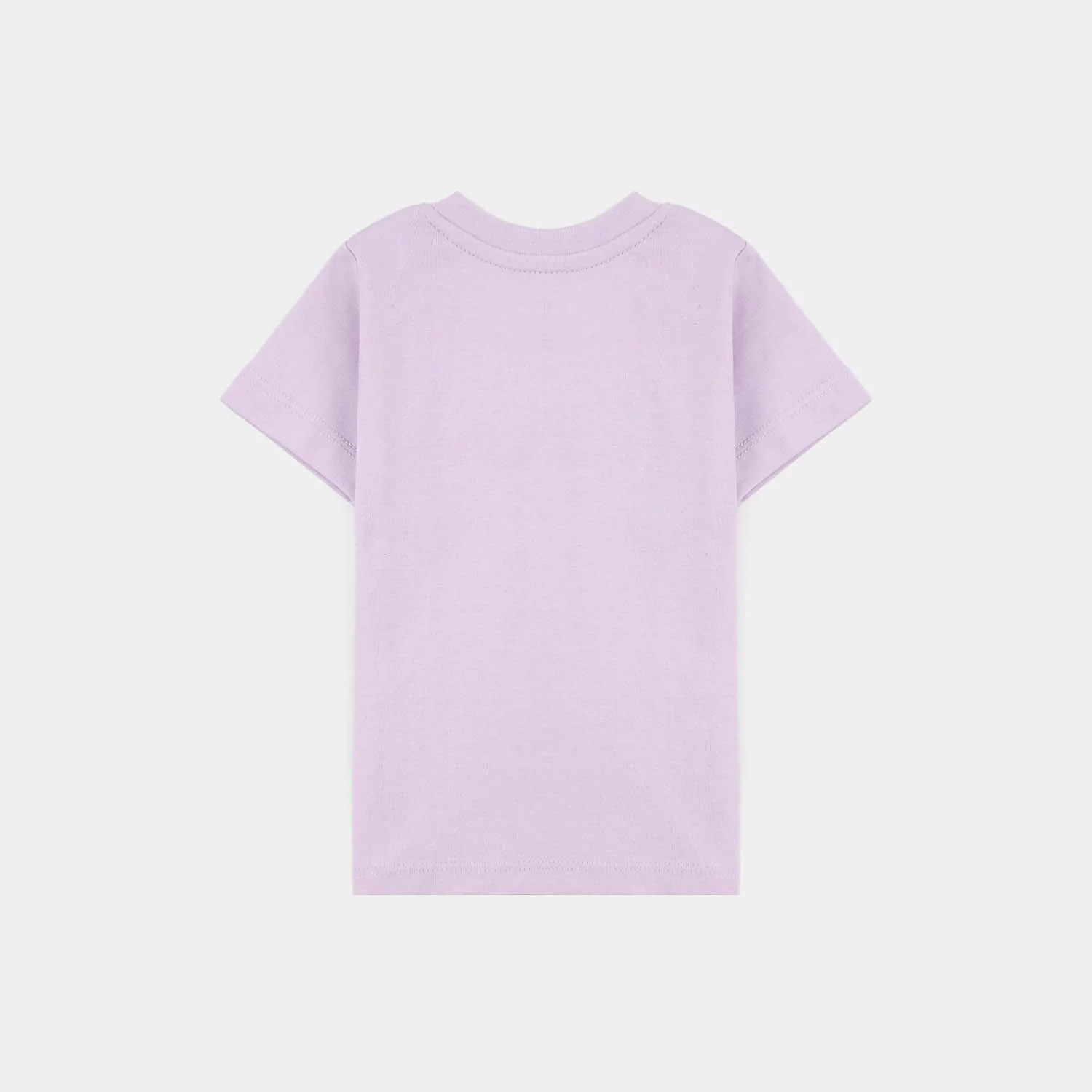 Infant Girls Jersey Terry T-Shirt Half Sleeves (Fruits) - Pastel Lilac - Image 5