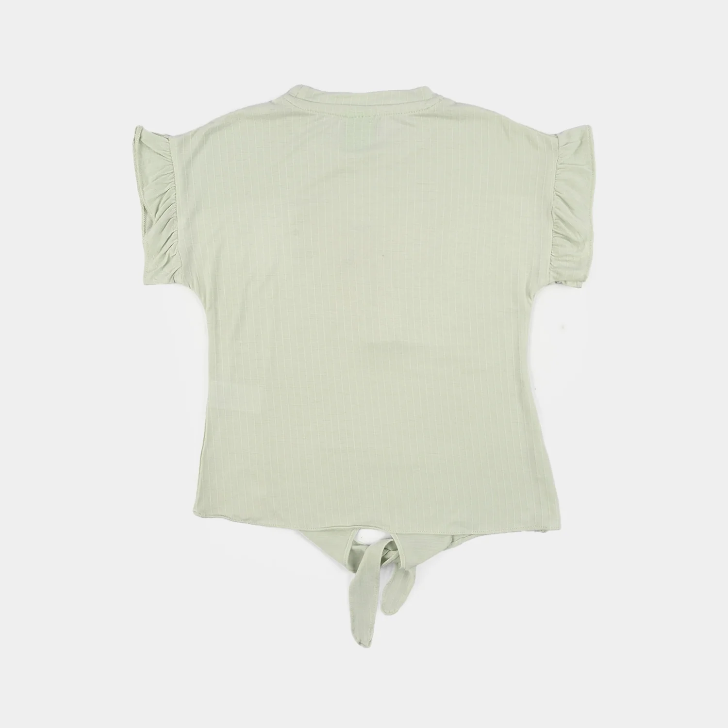 Infant Girls Poly Viscose Knitted Suit (Just A Bow) - Green - Image 6