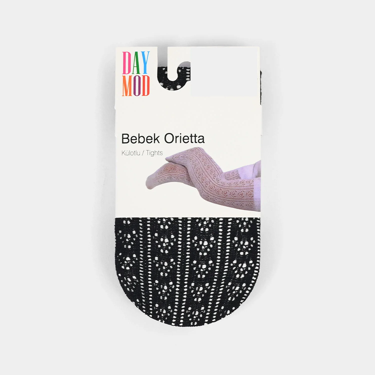 Infant Girls Leggings (Orietta A) - Black - Image 2