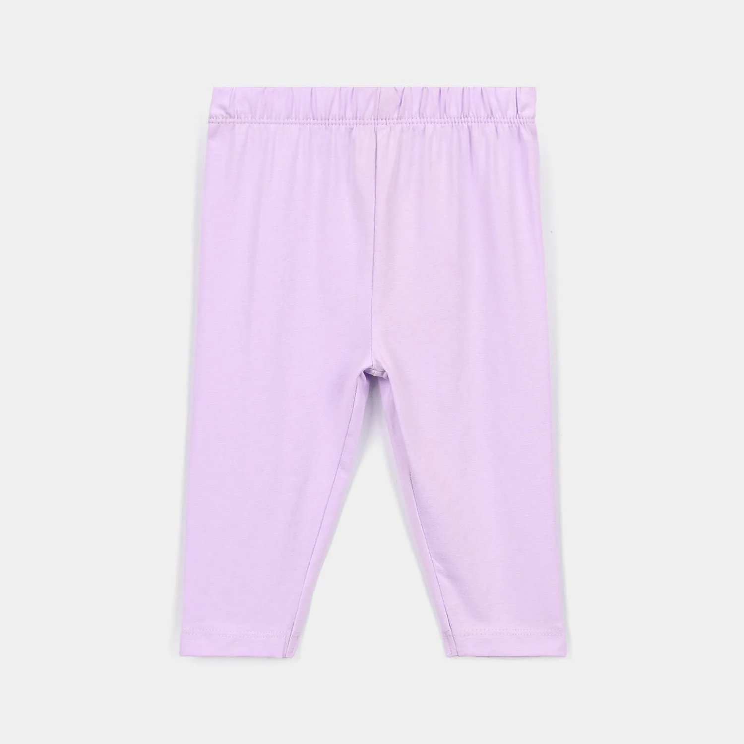 Infant Girls Lycra Jersey Plain Tights Lilac