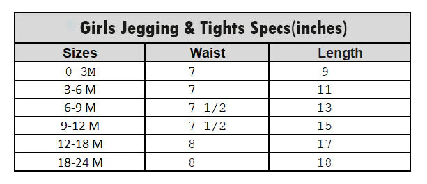 Infant Girls Jersey/Terry Basic Tights - White - Image 4