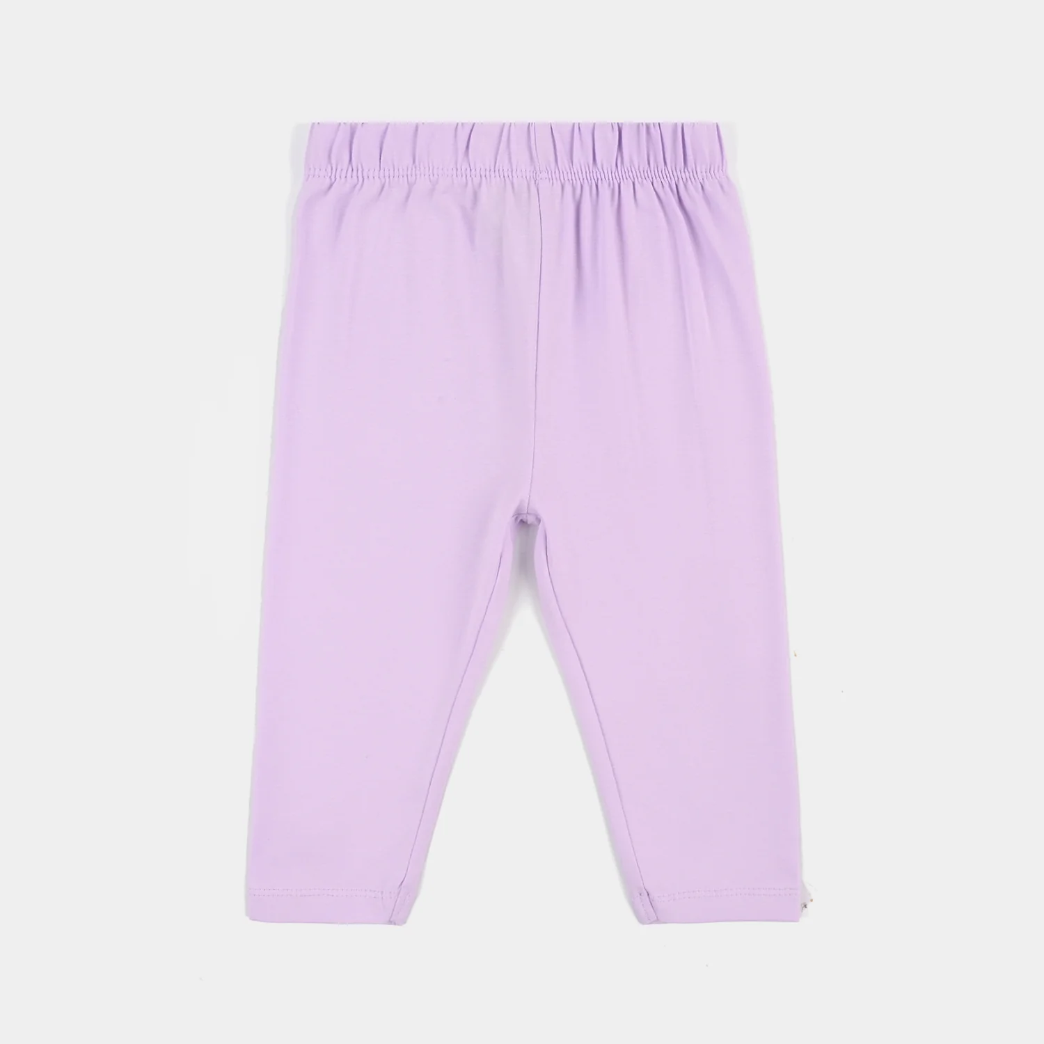 Infant Girls Lycra Jersey Plain Tights - Purple