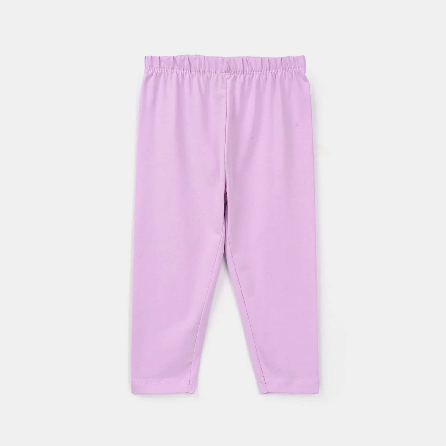 Infant Girls Lycra Jersey Tights - Purple - Image 3