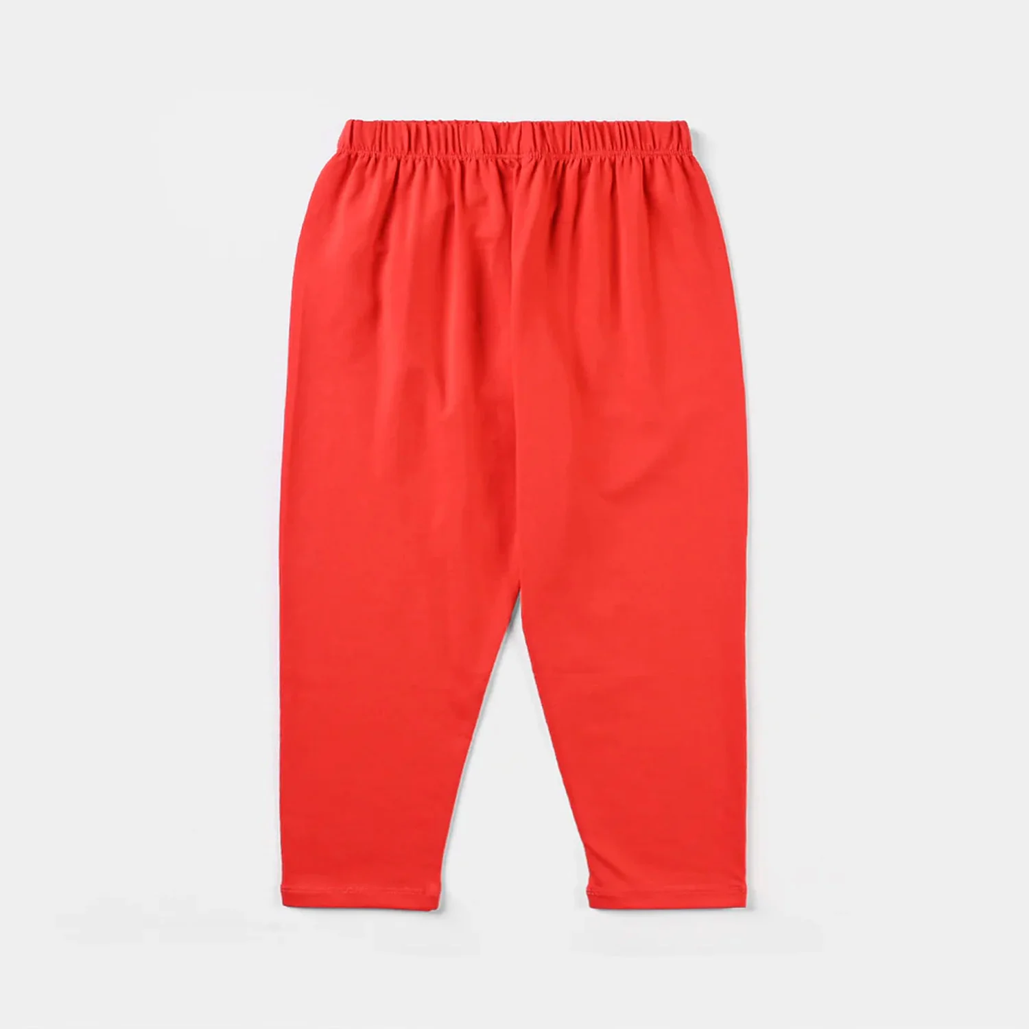 Infant Girls Lycra Jersey Tights - Red