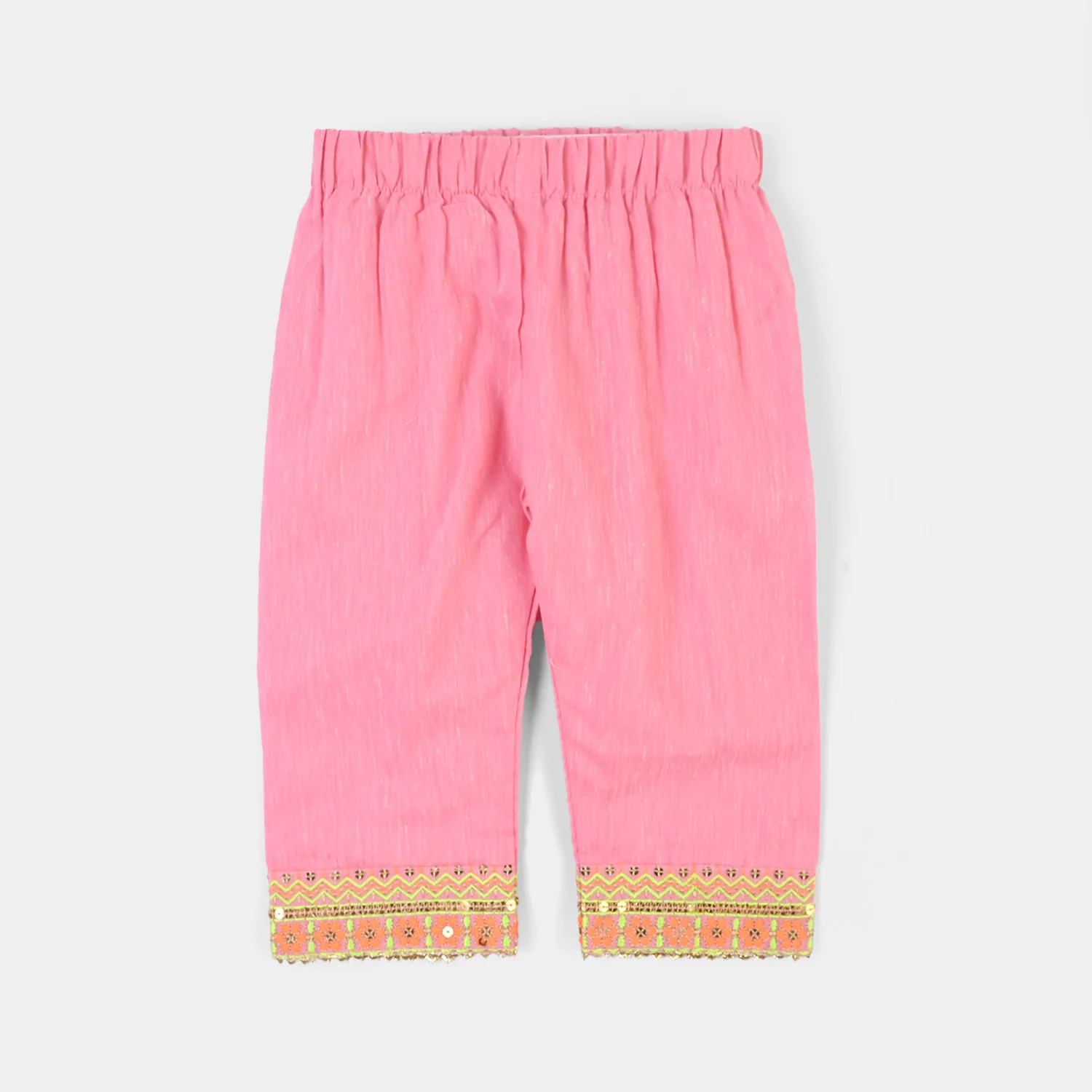 Infant Girls Poly Cotton 2Pcs Roshni-PINK - Image 10