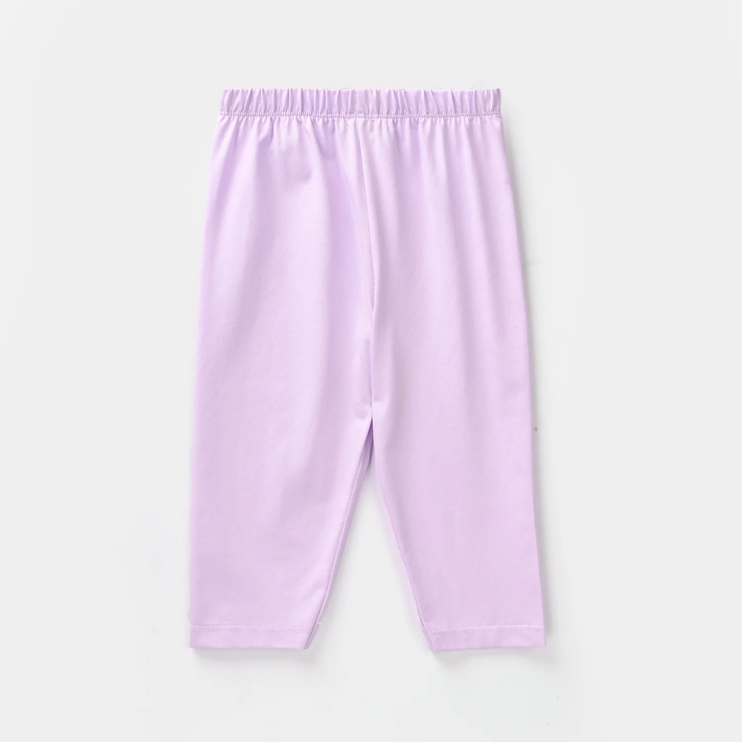 Infant Girls Poly Cotton Jersey Night Suit - Purple - Image 9