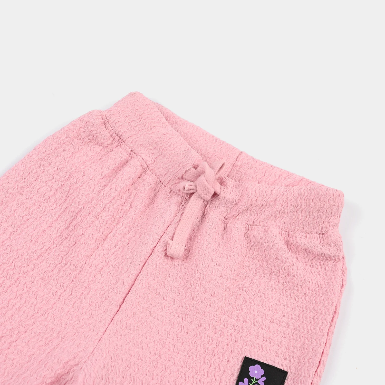 Infant Girls Poly Crinkle Pyjama Cute & Kind-PINK - Image 3