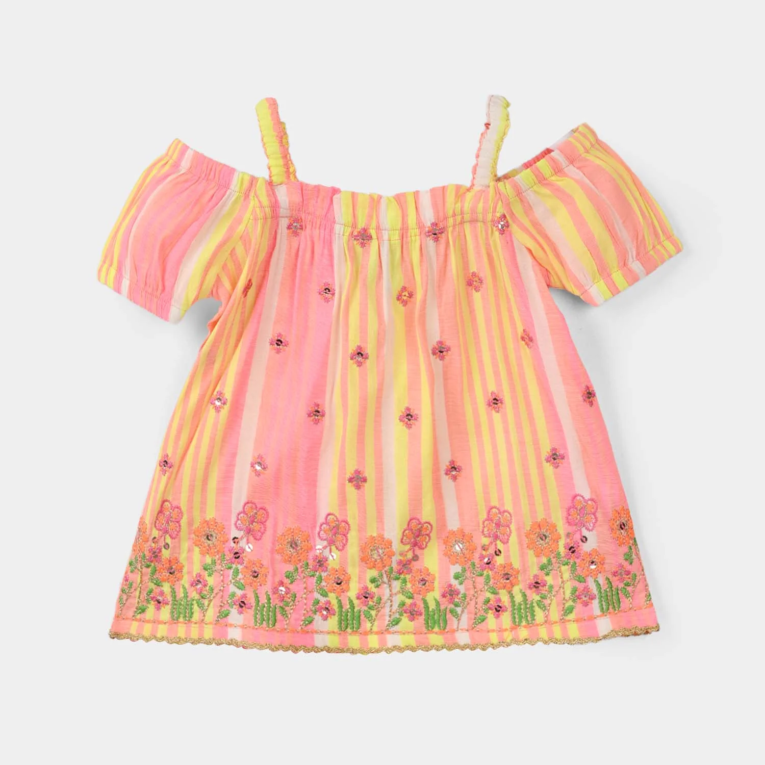 Infant Girls Poly Viscose 2-Piece Set (Candy Land) - Multi - Image 5