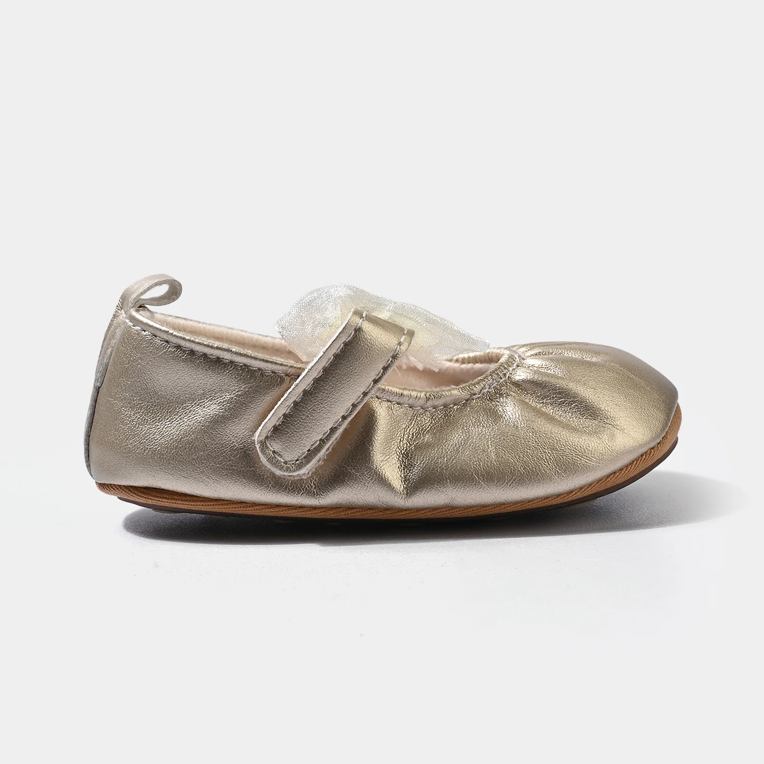 Infant Girls Shoes 2254-GOLDEN - Image 3