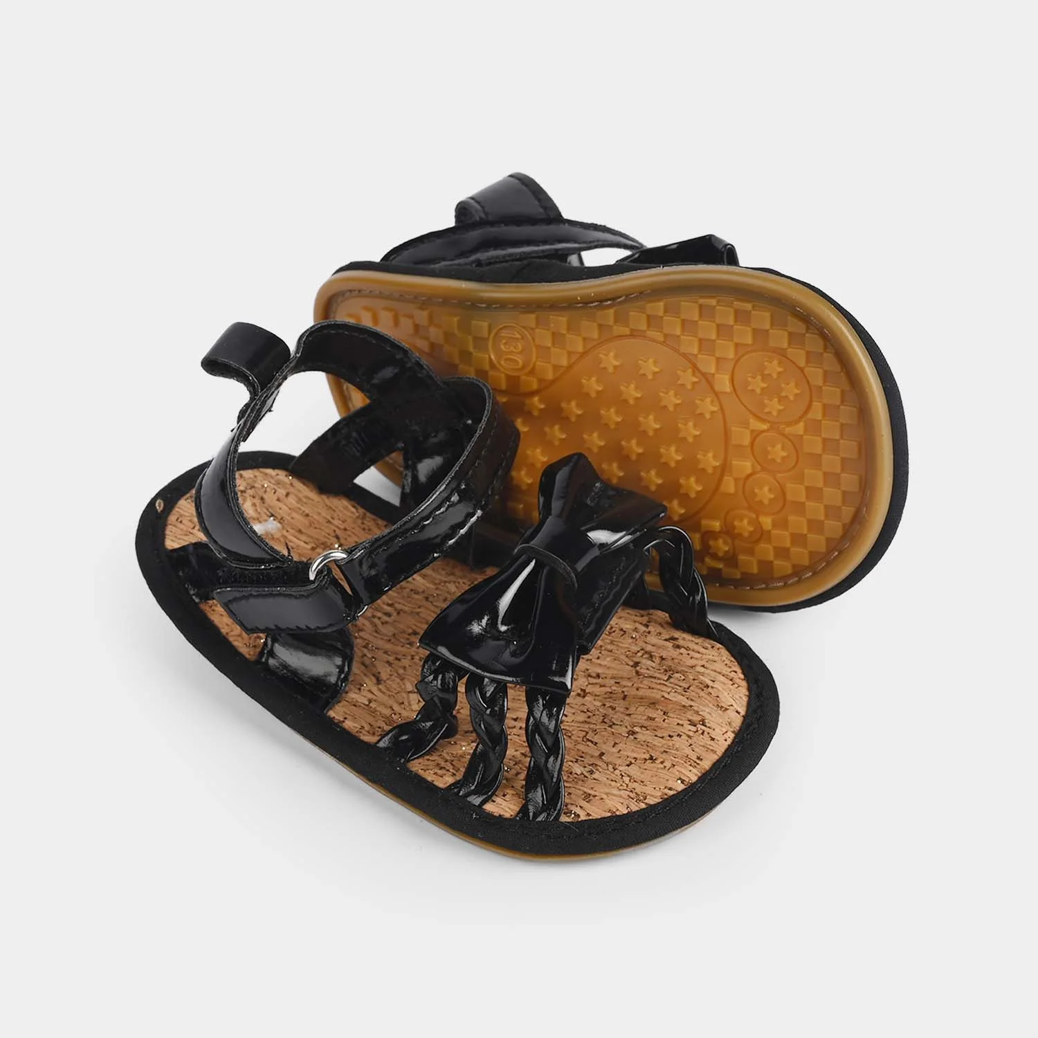 Infant Girls Shoes C-630-BLACK - Image 2