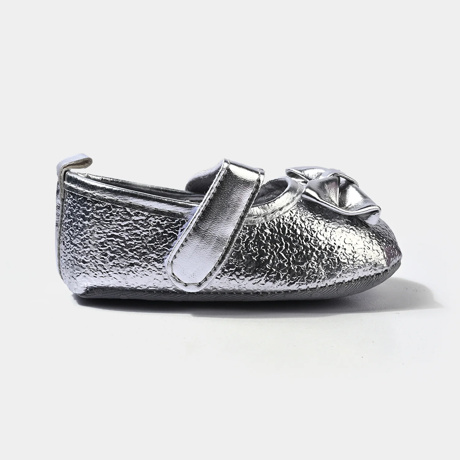 Infant Girls Shoes C-796-SILVER - Image 3