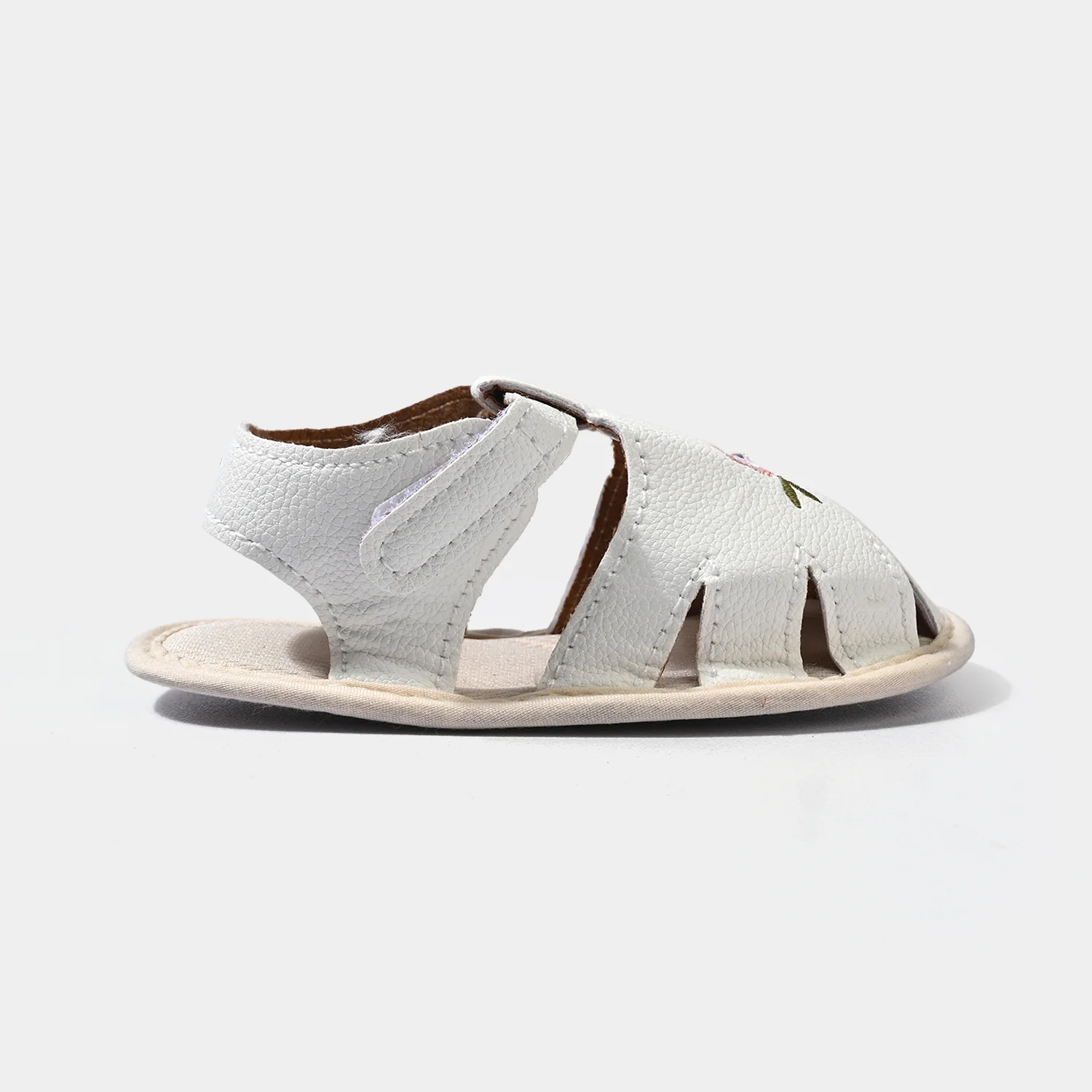 Infant Girls Shoes D163-White - Image 3